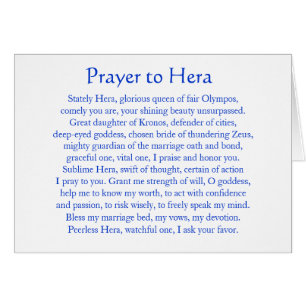 Prayer naar Hera