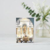 Prayer naar onze dame van de Heilige Kaart van de Visitekaartje (Staand voorkant)