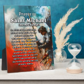 Prayer naar Saint Michael the Archangel Fotoplaat (Zijkant)