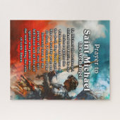 Prayer naar Saint Michael the Archangel Legpuzzel (Horizontaal)
