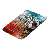 Prayer naar Saint Michael the Archangel Magneet (Linkerzijde)