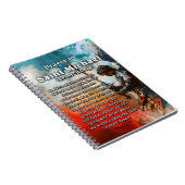 Prayer naar Saint Michael the Archangel Notitieboek (Rechterzijde)