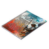 Prayer naar Saint Michael the Archangel Notitieboek (Linkerzijde)