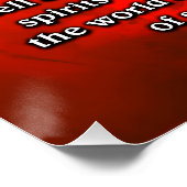 Prayer naar Saint Michael the Archangel Perfect Poster (Hoek)