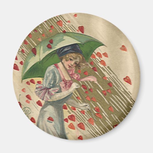 Prayer naar Saint Valentijn,  Victoriaans dame Magneet (Voorkant)