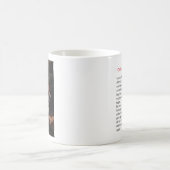 Prayer naar St. Michael "In the Latin" Coffee Mok (Center)