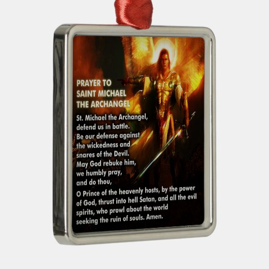 Prayer naar St. Michael Ornament (Rechts)