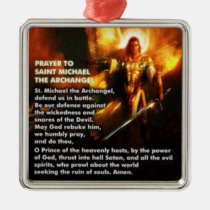 Prayer naar St. Michael Ornament
