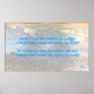PRAYER... NU WACHT IK OM TE SLAPEN POSTER