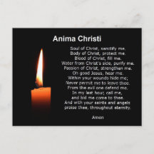 Prayer of Comfort Anima Christi Ziekte van Christu