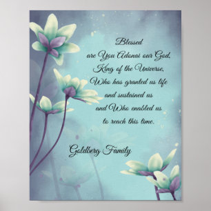 Prayer of Gratitude Thanksgiving Giclee Art Poster