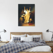 Prayer of Moses, fijn kunstschilderij, Canvas Afdruk (Insitu (Slaapkamer))