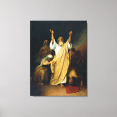 Prayer of Moses, fijn kunstschilderij, Canvas Afdruk (Voorkant)