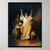 Prayer of Moses, fijn kunstschilderij, Poster (Voorkant)