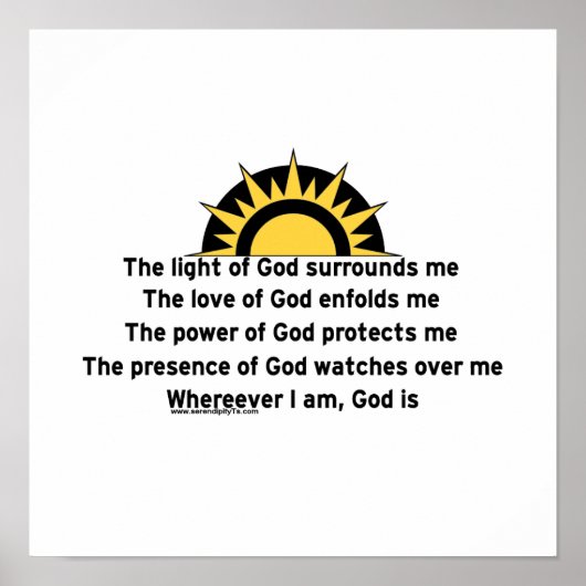 Prayer of Protection Poster (Voorkant)