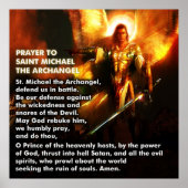 Prayer of St. Michael Poster (Voorkant)