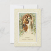 Prayer of St. Padre Pio after Holy Communion Kaart (Voorkant)