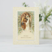 Prayer of St. Padre Pio after Holy Communion Kaart (Staand voorkant)