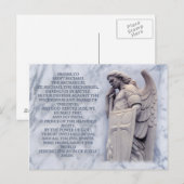 PRAYER OM MICHAEL DE ARCHANGEL TE SAINT BRIEFKAART (Voorkant / Achterkant)