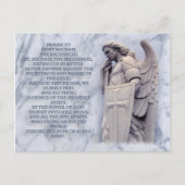 PRAYER OM MICHAEL DE ARCHANGEL TE SAINT BRIEFKAART (Voorkant)