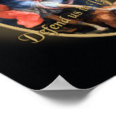 PRAYER OM MICHAEL DE ARCHANGEL TE SAINT POSTER (Hoek)