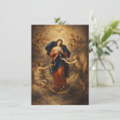 Prayer Our Lady Undoer Knots Blessed Mother Mary Kaart (Staand voorkant)