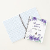 Prayer Philippians 4:6-7 Bijbelse Floral-laptop Notitieboek (Binnen)