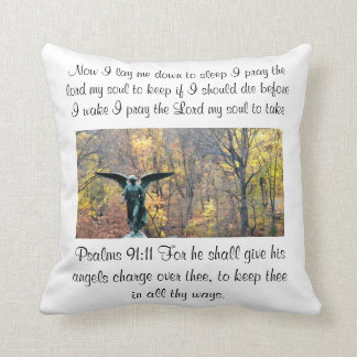 Prayer Pillow Psalms 91:11 Kussen