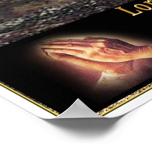 Prayer-poster Poster (Hoek)