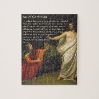 Prayer Puzzle Act of Contrition Prayer Legpuzzel