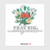 Prayer Quote Christelijke Bijbel Verse Sticker (Vel)
