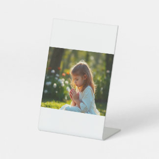 PRAYER RECLAMEBORD MET VOETSTUK