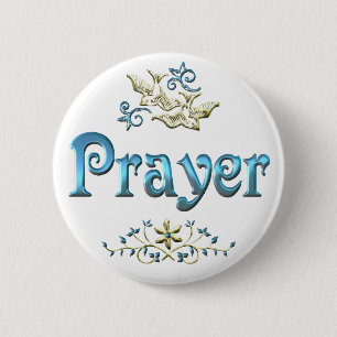 PRAYER RONDE BUTTON 5,7 CM
