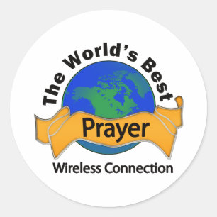 Prayer Ronde Sticker