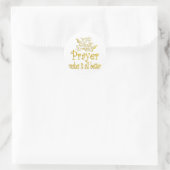 Prayer Ronde Sticker (Tas)