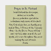 Prayer ~ St. Michael Magneet (Voorkant)