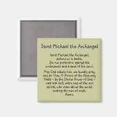 Prayer ~ St. Michael Magnet (Voorkant / Achterkant)