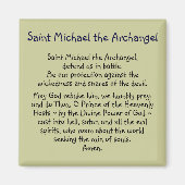 Prayer ~ St. Michael Magnet (Voorkant)