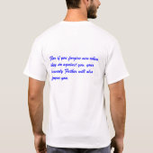 Prayer T-shirt (Achterkant)