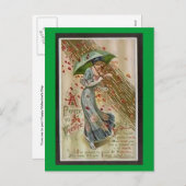 Prayer to St. Valentine Postcard Feestdagenkaart (Voorkant / Achterkant)