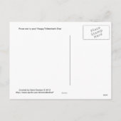 Prayer to St. Valentine Postcard Feestdagenkaart (Achterkant)