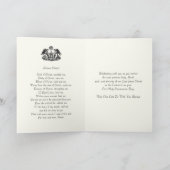 Prayer van de katholieke Eerste Heilige Communie Kaart (Binnen)