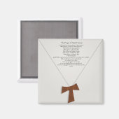 Prayer van Saint Francis Magneet (Voorkant / Achterkant)