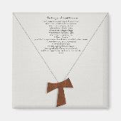 Prayer van Saint Francis Magneet (Voorkant)