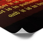 Prayer van Saint Francis Poster (Hoek)