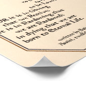 Prayer van Saint-Francis van Assisi 15:17 Parijs Poster (Hoek)