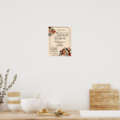 Prayer van Saint-Francis van Assisi 15:17 Parijs Poster (Keuken)