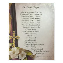 Prayer van Saint-Francis van Assisi 15:17 Parijs
