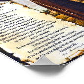 Prayer van Saint-Francis van Assisi 15:17 Parijs Poster (Hoek)