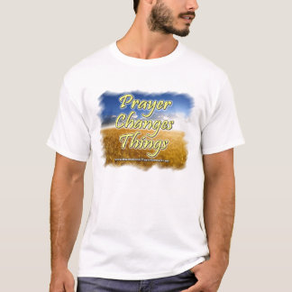 "Prayer verandert Dingen" Aanmoediging T-shirt